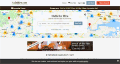 Desktop Screenshot of hallshire.com